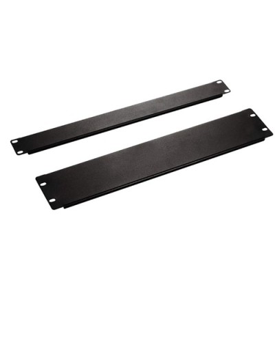 Фальш-панель на 0.5U Hyperline BPV-0.5-RAL9005 в Хасавюрте Аксессуары для стоек и шкафов Pintop.ru