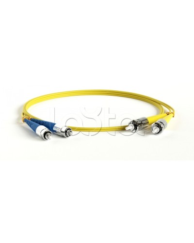 Патч-корд волоконно-оптический Hyperline FC-D2-9-LC/UR-SC/UR-H-1.5M-LSZH-YL в Хасавюрте Патч-корды оптические Pintop.ru