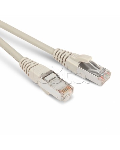 Патч-корд RJ45-RJ45, 4 пары, STP, кат.5е, LSZH (5м) Hyperline PC-LPM-STP-RJ45-RJ45-C5e-5M-LSZH-GY в Хасавюрте Патчкорды (медные) Pintop.ru