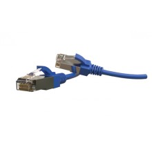 Патч-корд S/FTP Hyperline (PC-LPT-SFTP-RJ45-RJ45-C6-2M-LSZH-BL)
