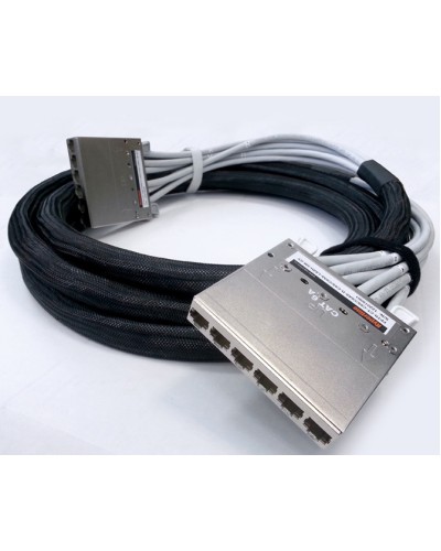 Сборка кабельная претерминированная Hyperline PPTR-CT-CSS/C6S-D-CSS/C6S-LSZH-7M-GY в Хасавюрте Аксессуары для стоек и шкафов Pintop.ru