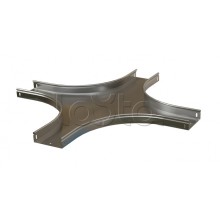 Ответвитель X-образный горизонтальный плавный Hyperline RST-CXS-400-100-0,8-R100-SZ