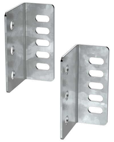 FORMAT Кронштейн присоединительного узла (2шт/упак) IEK (FO-00-BCU) в Хасавюрте Аксессуары для стоек и шкафов Pintop.ru