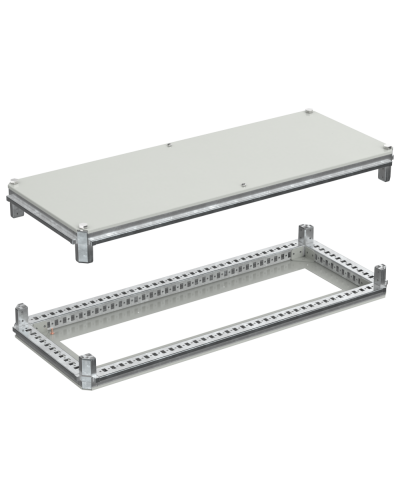 FORMAT Крыша и основание (под фланец) 400х1000мм IEK (FO-00-KOF-040-100) в Хасавюрте Аксессуары для стоек и шкафов Pintop.ru