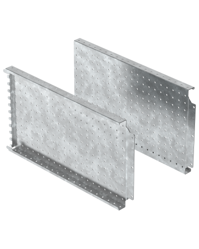 FORMAT Панель монтажная боковая перфорированная 300х600мм (2шт/упак) IEK (FO-00-MPSP-030-060) в Хасавюрте Аксессуары для стоек и шкафов Pintop.ru
