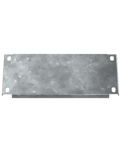 FORMAT Заглушка панели нижней наборной 100мм в шкаф шириной 400мм IEK (FO-00-PLTP-010-040) в Хасавюрте Аксессуары для стоек и шкафов Pintop.ru