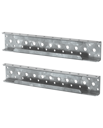 FORMAT Профиль монтажный 50х25 в шкаф 400мм (2шт/упак) IEK (FO-00-PRM-040) в Хасавюрте Аксессуары для стоек и шкафов Pintop.ru