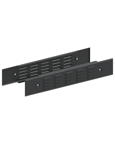 FORMAT Панель цоколя вентилируемая 100х600мм RAL7021 (2шт/компл) IEK (FO-00D-PCV-010-060-7021) в Хасавюрте Аксессуары для стоек и шкафов Pintop.ru