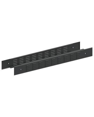 FORMAT Панель цоколя вентилируемая 100х1000мм RAL7021 (2шт/компл) IEK (FO-00D-PCV-010-100-7021) в Хасавюрте Аксессуары для стоек и шкафов Pintop.ru