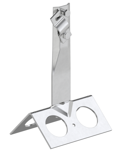 Держатель проводника круглого 6-10мм винтовой IEK (ZDP81-20-4-16-100) в Хасавюрте Крепеж Pintop.ru