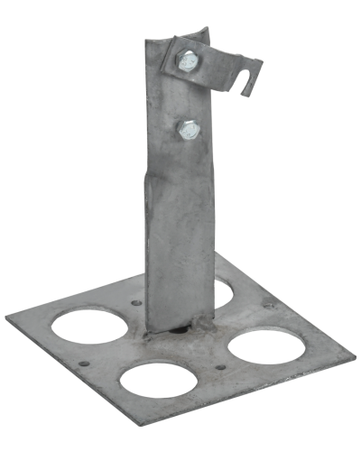 Держатель проводника круглого 6-10мм винтовой IEK (ZDP85-13-1-16-150) в Хасавюрте Крепеж Pintop.ru