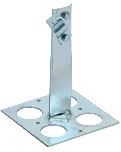 Держатель проводника круглого 6-10мм винтовой IEK (ZDP85-14-1-16-150) в Хасавюрте Крепеж Pintop.ru