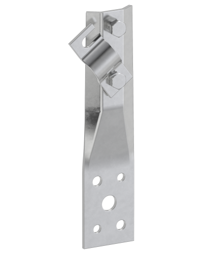 Держатель проводника круглого 6-10мм винтовой прямой h=60мм нержавеющая сталь IEK (ZDP86-20-1-16-60) в Хасавюрте Крепеж Pintop.ru