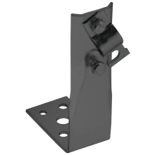 Держатель проводника круглого 6-10мм винтовой угловой h=60мм оцинкованная сталь TD IEK (ZDP87-13-1-16-60)