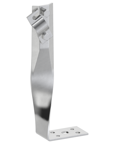 Держатель проводника круглого IEK (ZDP87-20-1-16-140) в Хасавюрте Крепеж Pintop.ru