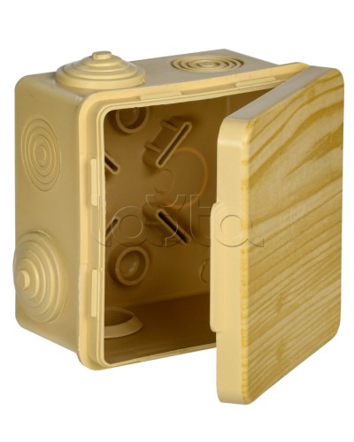 Коробка расп. КМ 80х80х50мм о/к IP54 7 вв. сосна IEK (UKO31-080-080-050-K34-54) в Хасавюрте Распределительные коробки Pintop.ru