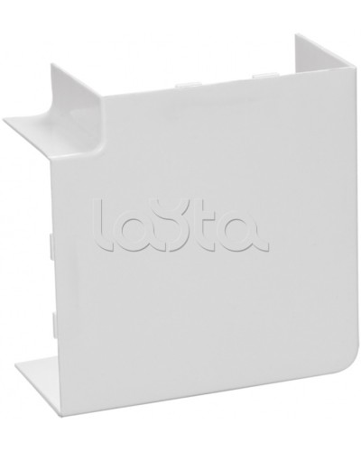 Поворот на 90° КМП 40x16 IEK CKMP10D-P-040-016-K01 в Хасавюрте Аксессуары для кабель-канала Pintop.ru