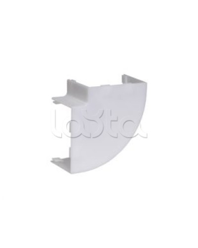 Поворот на 90 гр. КМП 40x25 ЭЛЕКОР IEK CKMP10D-P-040-025-K01 в Хасавюрте Аксессуары для кабель-канала Pintop.ru