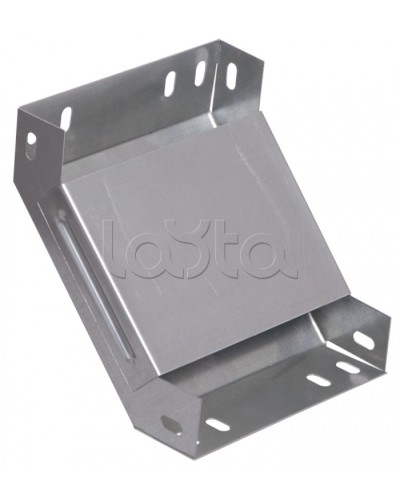 Поворот на 90° вертикальный внутренний 100x200 IEK CLP1V-100-200 в Хасавюрте Аксессуары для лотков Pintop.ru