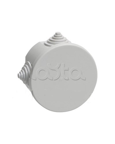 Коробка распаячная для открытой проводки (4 ввода) с повышенной степенью защиты d75x40 IEK КМ41237 (UKO11-075-040-000-K41-44) в Хасавюрте Распределительные коробки Pintop.ru