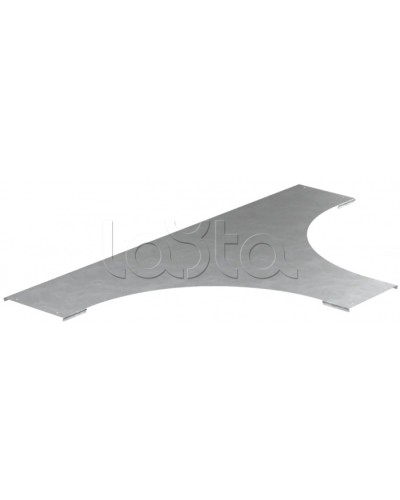 Крышка разв. лестн. LESTA Т-обр. осн. 200мм R600 HDZ IEK (CRT05D-4-200-10-HDZ) в Хасавюрте Аксессуары для лотков Pintop.ru