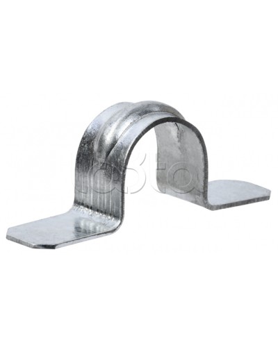 ELASTA Скоба метал. двухлап. для монт. пистол. d=25-26мм IEK (ET-MP40D-SD-025-01-100) в Хасавюрте Держатели, клипсы, скобы Pintop.ru