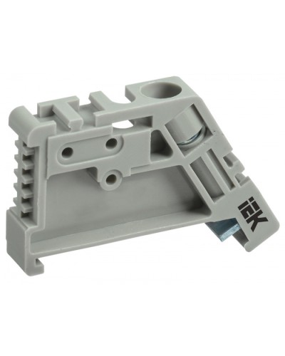 Ограничитель на DIN-рейку (пластик) IEK YXD12 в Хасавюрте Крепежные изделия Pintop.ru
