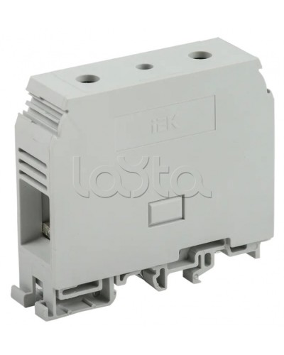 Зажим наборный ЗЗНИ-95 серый IEK (YZN10-095-K03) в Хасавюрте Клеммные колодки Pintop.ru