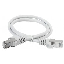 ITK Коммутационный шнур (патч-корд), кат.6А S/FTP, LSZH, 5м, серый (PC01-C6ASL-5M)