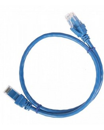 Патч-корд каегории 5Е, UTP, 2м, синий ITK PC03-C5EU-3M в Хасавюрте Патч-корды и пигтейлы Pintop.ru