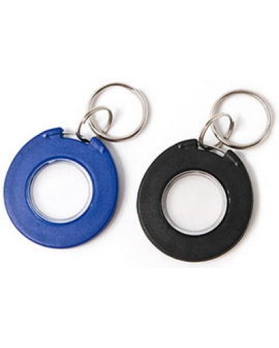 Брелок IronLogic IL-08MBT, 1K, с кольцом, синий с прозрачной серединой в Хасавюрте Оптовые идентификаторы Pintop.ru