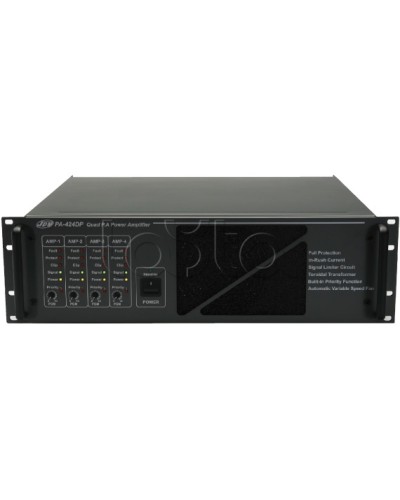 Усилитель мощности 4-x канальный JDM PA-412DP в Хасавюрте Усилители Pintop.ru