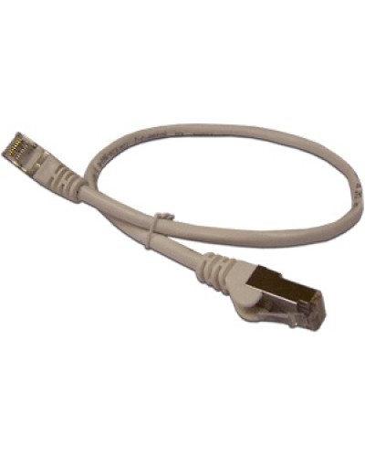 Патч-корд RJ45 - RJ45, 4 пары, FTP, категория 6, 1.5 м, серый LANMASTER LAN6-S45-45-1.5-GY в Хасавюрте Патчкорды (медные) Pintop.ru