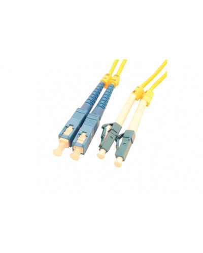 Патч-корд оптический LANMASTER LAN--2ST-2LC/SU-20 в Хасавюрте Патч-корды и пигтейлы Pintop.ru