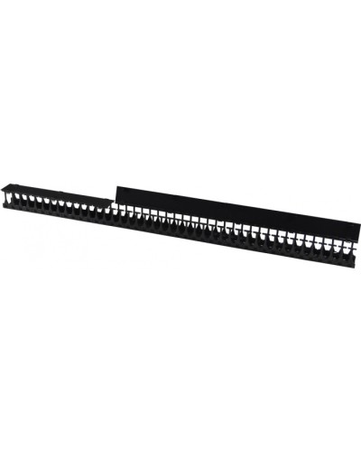 Органайзер 42U глубиной 149 мм, для шкафов LANMASTER DCS шириной 800 мм, черный (2 шт) LANMASTER LAN-DC-CB-42Ux8-VO15 в Хасавюрте Кабельные органайзеры Pintop.ru