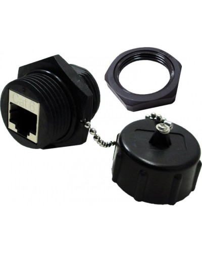 Модуль соединительный индустриальный, IP67, экранированный, кат.6 LANMASTER LAN-KCP45S6-WP в Хасавюрте Проходные адаптеры Pintop.ru