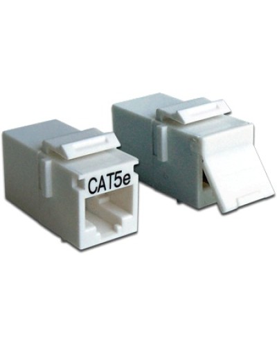 Повторитель портов RJ-45, неэкранированный, кат.5E, формата Keystone LANMASTER LAN-KCP45U5E-WH в Хасавюрте Проходные адаптеры Pintop.ru