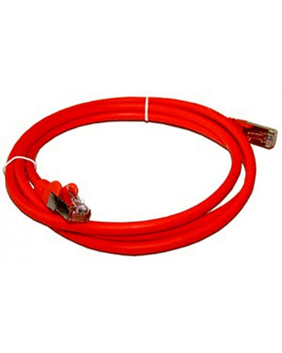 Патч-корд RJ45 - RJ45, 4 пары, FTP, категория 5е, 10 м, красный, LSZH LANMASTER LAN-PC45/S5E-10-RD в Хасавюрте Патч-корды и пигтейлы Pintop.ru