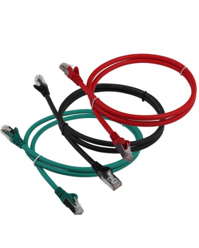 Патч-корд LSZH FTP кат.6, 15 м, серый LANMASTER LAN-PC45/S6-15-GY в Хасавюрте Патч-корды и пигтейлы Pintop.ru