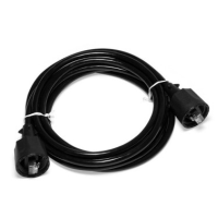 Патч-корд индустриальный RJ45 - RJ45, 4 пары, FTP, категория 5е, 5 м, черный LANMASTER LAN-S45-45-5.0-WP