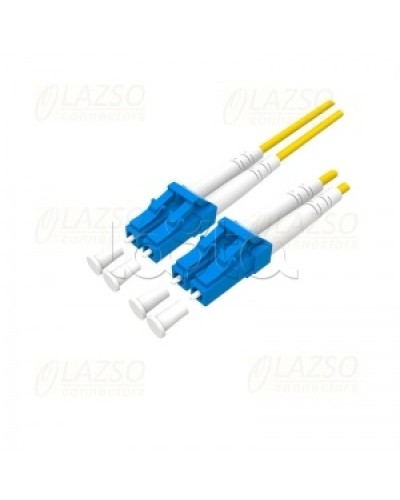 Патч-корд оптический Lazso PC-DU-LC/LC(3m) в Хасавюрте Патч-корды и пигтейлы Pintop.ru
