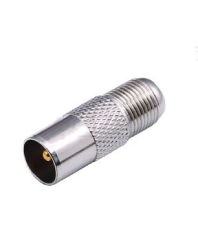 Переходник PAL (TV) штекер - F розетка LAZSO APTVF10 в Хасавюрте Коннекторы Pintop.ru