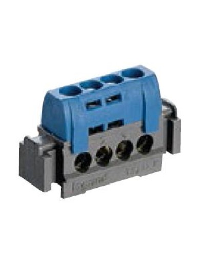 Клеммник синий 4х1.5-16 мм2 LEGRAND 004840 в Хасавюрте Клеммные колодки Pintop.ru