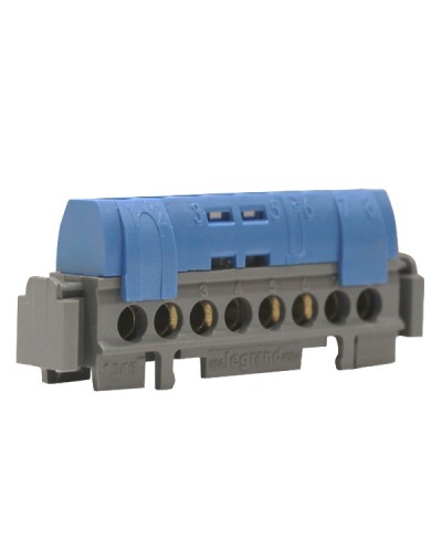 Клеммная колодка IP 2X нейтраль синяя Legrand 004842 в Хасавюрте Клеммные колодки Pintop.ru
