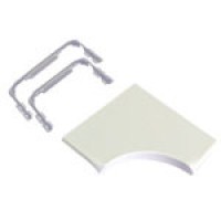 Отводы угловые для односекционных кабель-каналов DLP 35х80/105, 50х80/150 белый Legrand 010763