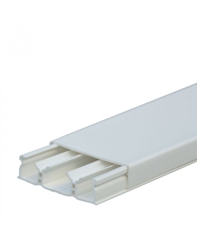 Мини-плинтус DLPlus 60x16 - 3 секции - длина 2,10 м - белый Legrand 030026 в Хасавюрте Кабель-канал Pintop.ru