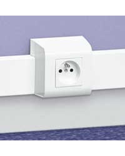 Суппорт Mosaic 75x20 2М LEGRAND 030378 в Хасавюрте Аксессуары для кабель-канала Pintop.ru