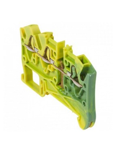 Клемма 4х5 1вх/2вых заземление Legrand 037210 в Хасавюрте Клеммные колодки Pintop.ru