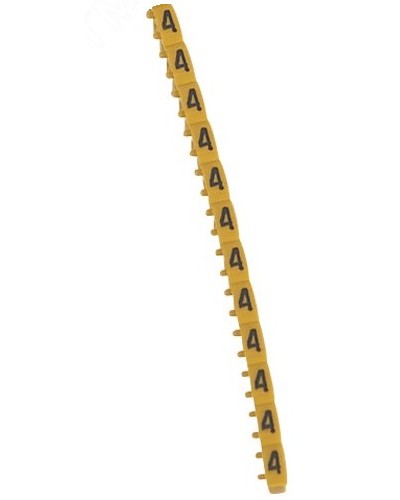 Маркер 4 0,15/0,5 ЖЛТ CAB3 Legrand 038104 в Хасавюрте Аксессуары для кабель-канала Pintop.ru