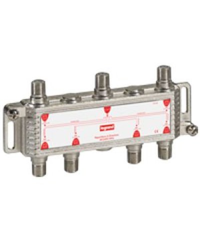 Сплиттер на 6 выходов «F» Legrand 073983 в Хасавюрте Системы видеонаблюдения Pintop.ru